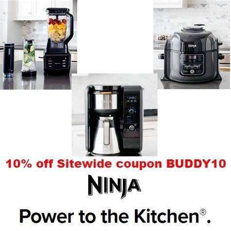 promotional codes for ninja kitchen products